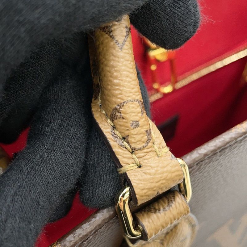 ルイヴィトン ハンドバッグ モノグラム・リバース ジャイアント オンザゴーPM M46373 2way