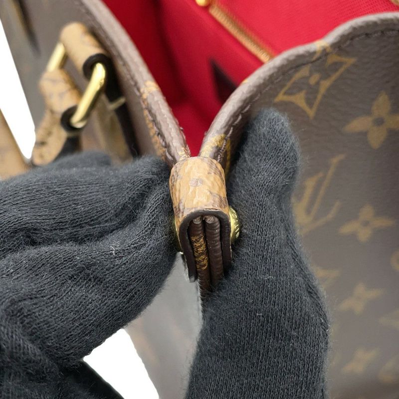 ルイヴィトン ハンドバッグ モノグラム・リバース ジャイアント オンザゴーPM M46373 2way