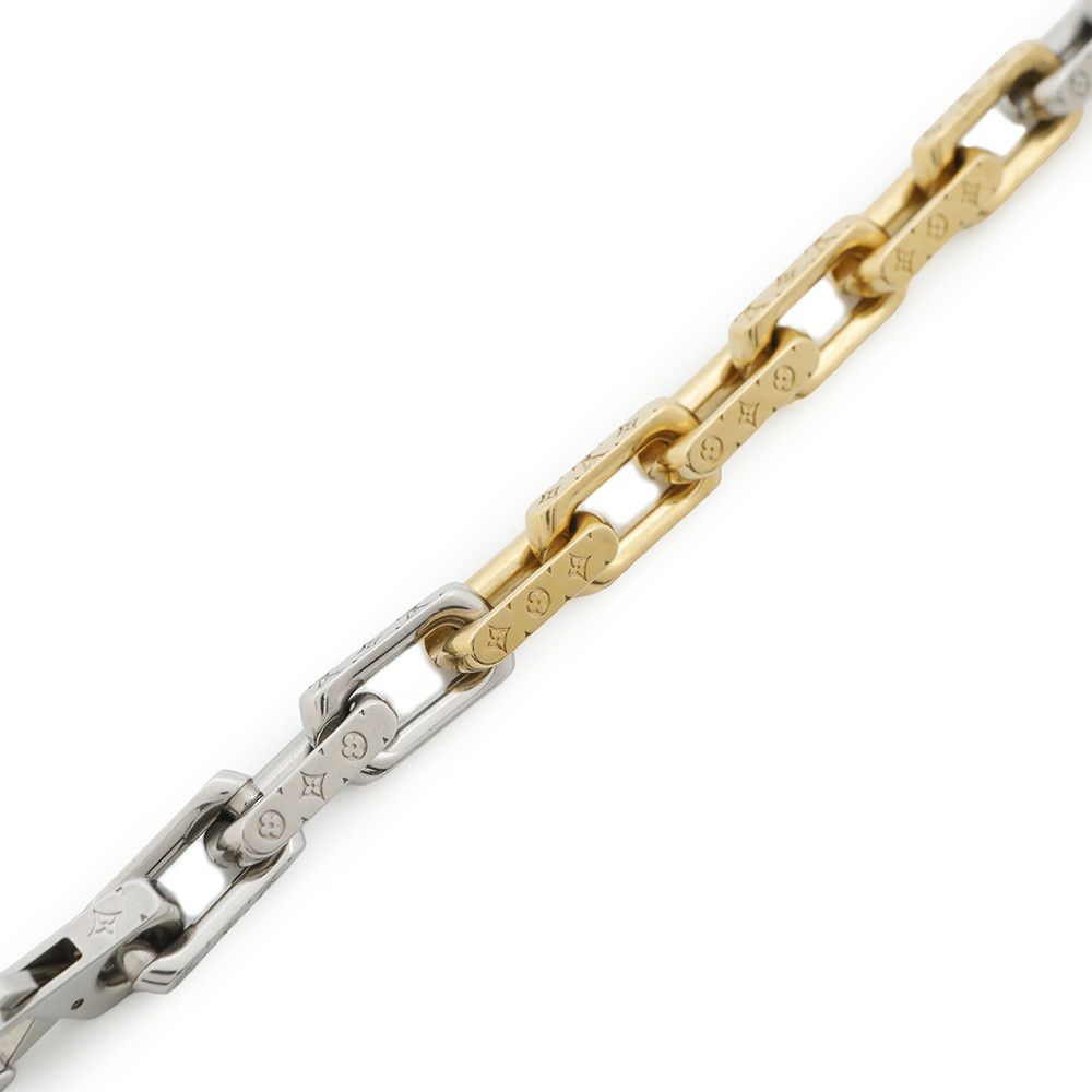 ルイヴィトン ブレスレット  チェーン モノグラム サイズL M1555L LOUIS VUITTON アクセサリー