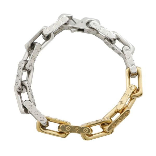 ルイヴィトン ブレスレット  チェーン モノグラム サイズL M1555L LOUIS VUITTON アクセサリー