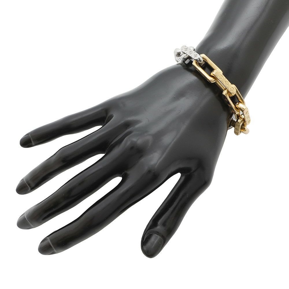 ルイヴィトン ブレスレット  チェーン モノグラム サイズL M1555L LOUIS VUITTON アクセサリー