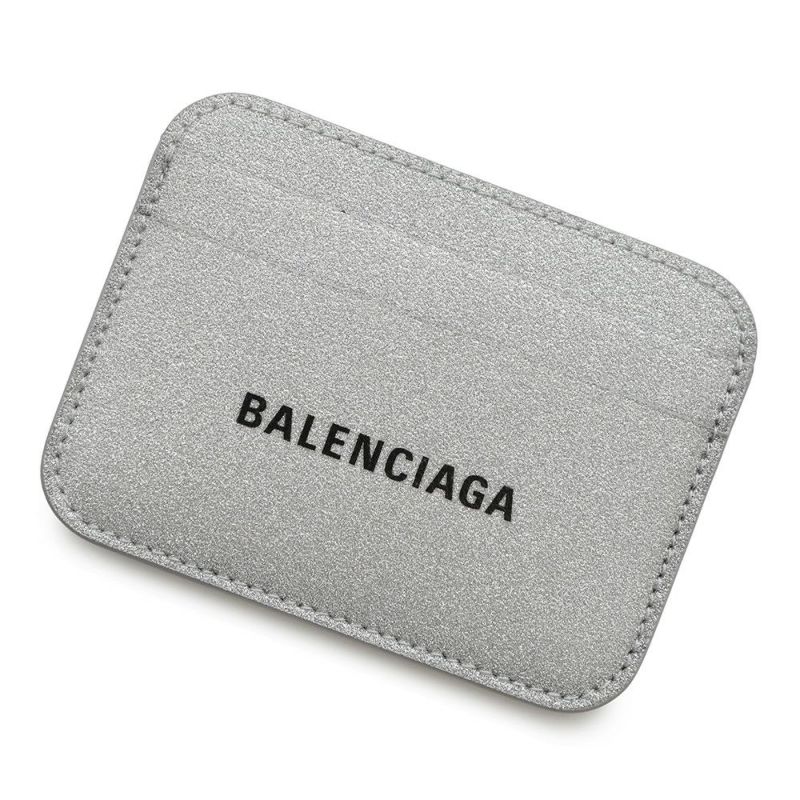 バレンシアガ カードケース ラメ レザー 593812 BALENCIAGA パスケース