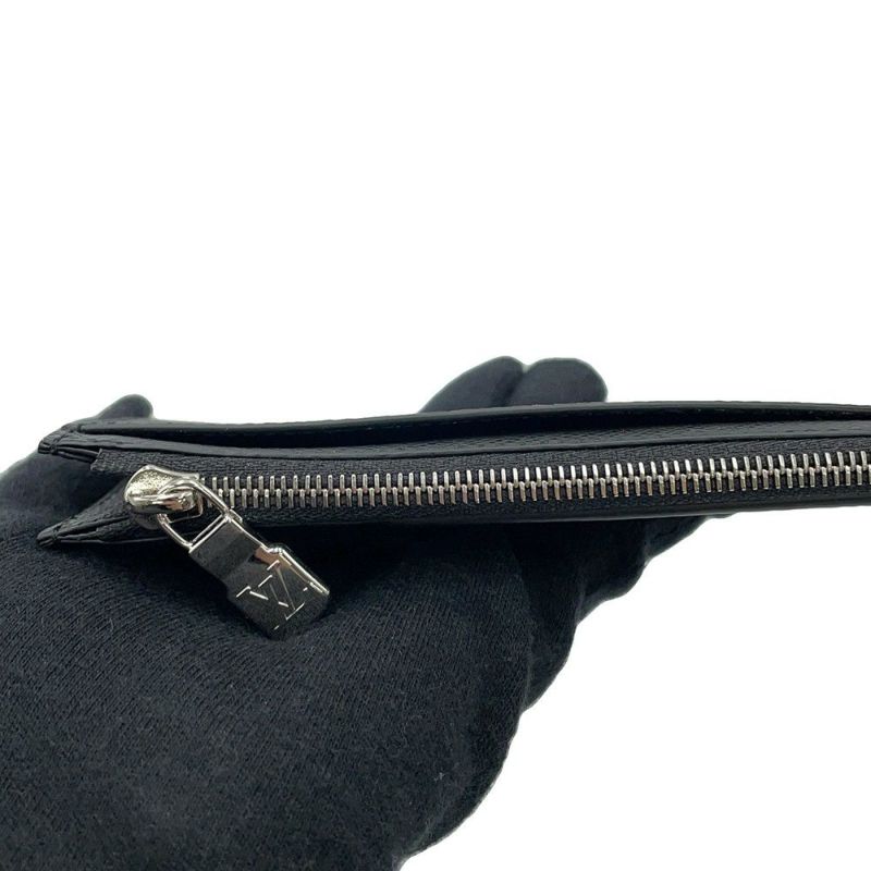 ルイヴィトン カードケース タイガ モノグラム・エクリプス コインカード・フォルダー M30271 黒 ブラック タイガラマ