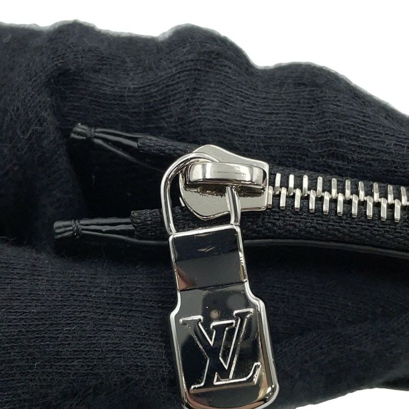 ルイヴィトン カードケース タイガ モノグラム・エクリプス コインカード・フォルダー M30271 黒 ブラック タイガラマ