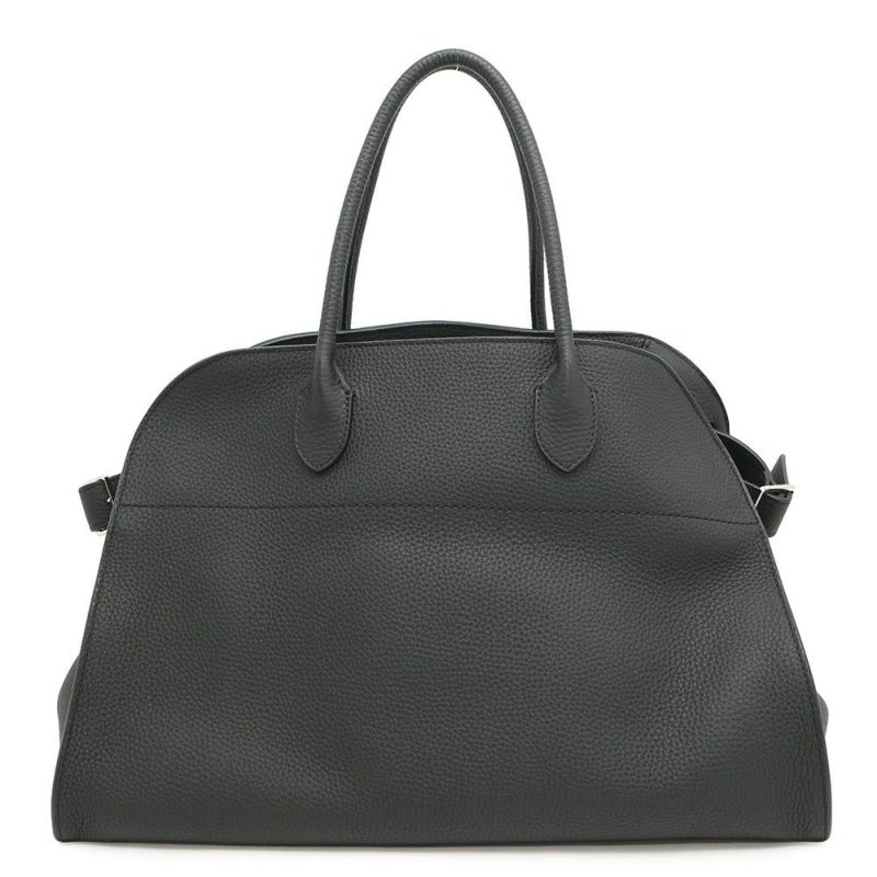 ザ ロウ トートバッグ ソフトマルゴー 15 SOFT MARGAUX レザー W1255 THE ROW 黒