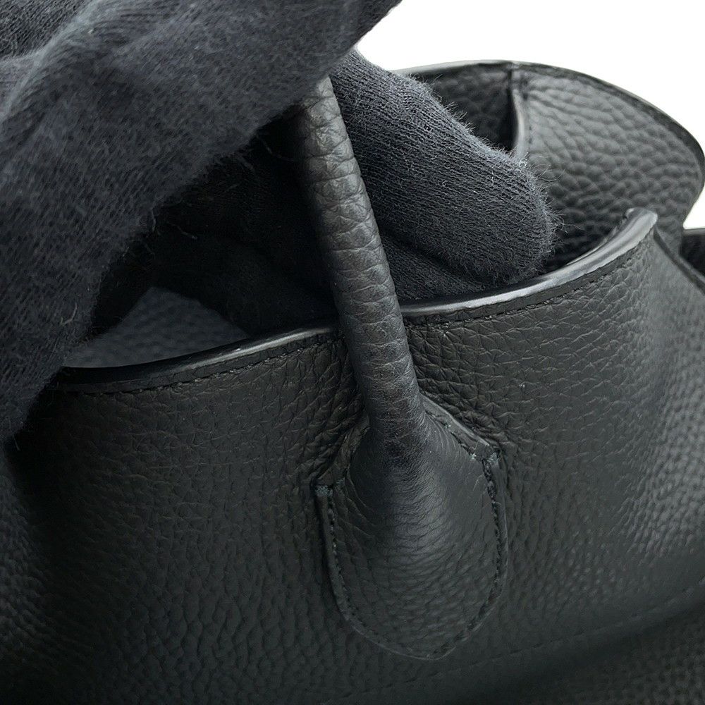 ザ ロウ トートバッグ ソフトマルゴー 15 SOFT MARGAUX レザー W1255 THE ROW 黒