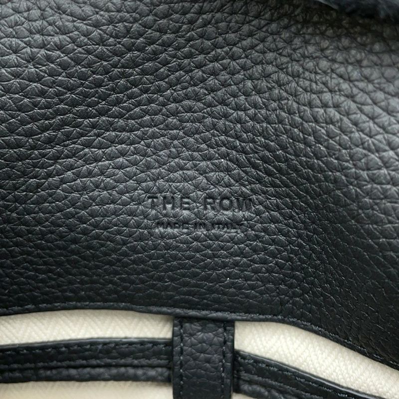 ザ ロウ トートバッグ ソフトマルゴー 15 SOFT MARGAUX レザー W1255 THE ROW 黒