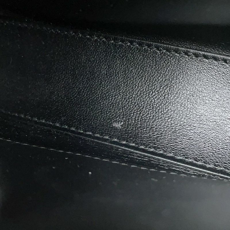 バレンシアガ チェーンショルダーバッグ ダウンタウン DOWNTOWN XS クロコ型押しレザー 689121 BALENCIAGA 黒