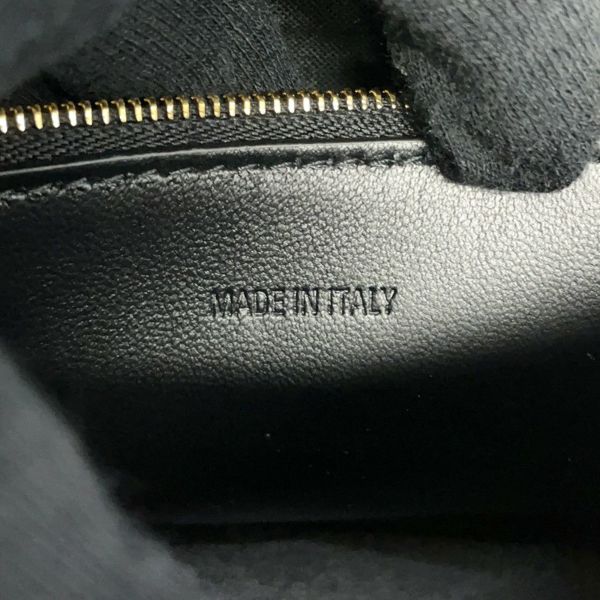 バレンシアガ チェーンショルダーバッグ ダウンタウン DOWNTOWN XS クロコ型押しレザー 689121 BALENCIAGA 黒