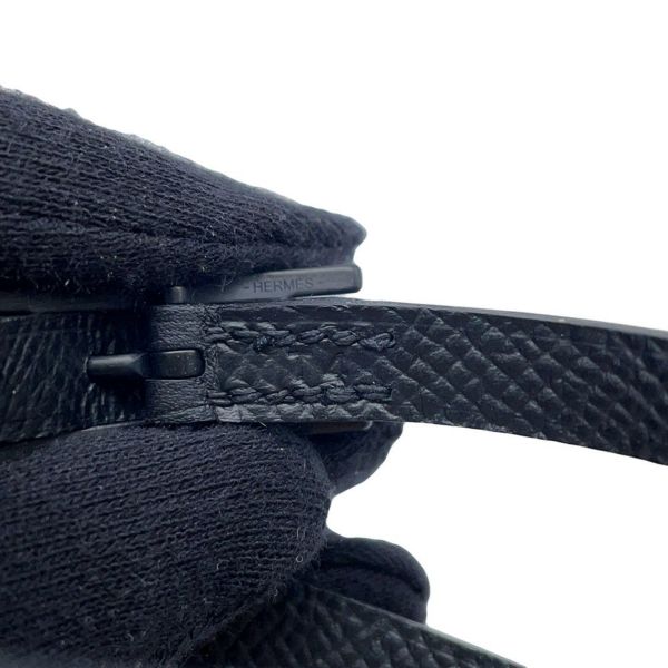 エルメス ブレスレット ビーアピ ドゥブルトゥール ブラック/ブラック金具 スイフト/エプソン サイズT4 黒