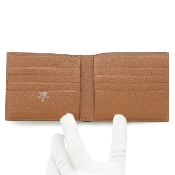 エルメス MC2 コペルニクス ヴォーエプソン □L刻印 ゴールド 二つ折り財布 HERMES - エルメス MC2 コペルニクス 二つ折り財布 札入れ