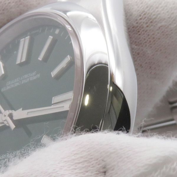 ロレックス オイスターパーペチュアル41 ランダムシリアル ルーレット 124300 ROLEX 腕時計 グリーン文字盤