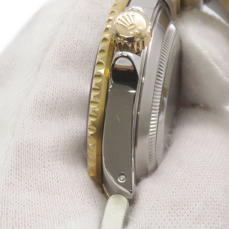 ロレックス サブマリーナ デイト コンビ SS/K18YGイエローゴールド E番 16613 ROLEX 腕時計 黒文字盤