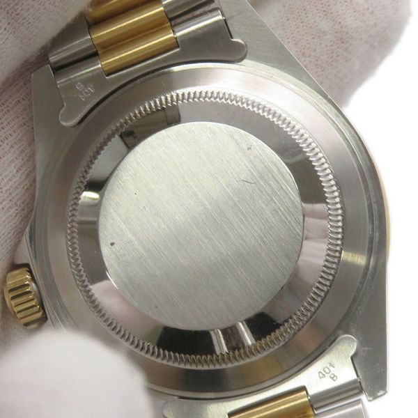 ロレックス サブマリーナ デイト コンビ SS/K18YGイエローゴールド E番 16613 ROLEX 腕時計 黒文字盤