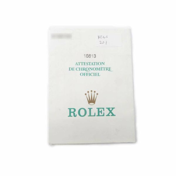 ロレックス サブマリーナ デイト 16613 K番 ROLEX 腕時計 ブルー文字盤