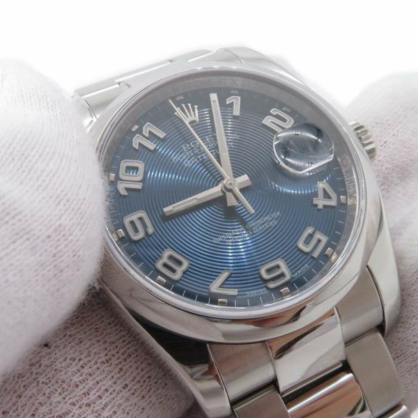 ロレックス デイトジャスト 116200 ROLEX 腕時計 ブルー文字盤