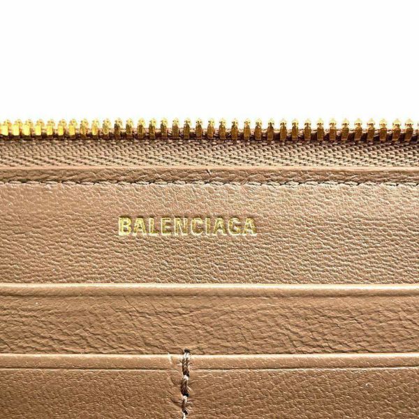 バレンシアガ 長財布 キャッシュ コンチネンタル ウォレット ブラック 594317 BALENCIAGA 財布 ロゴ