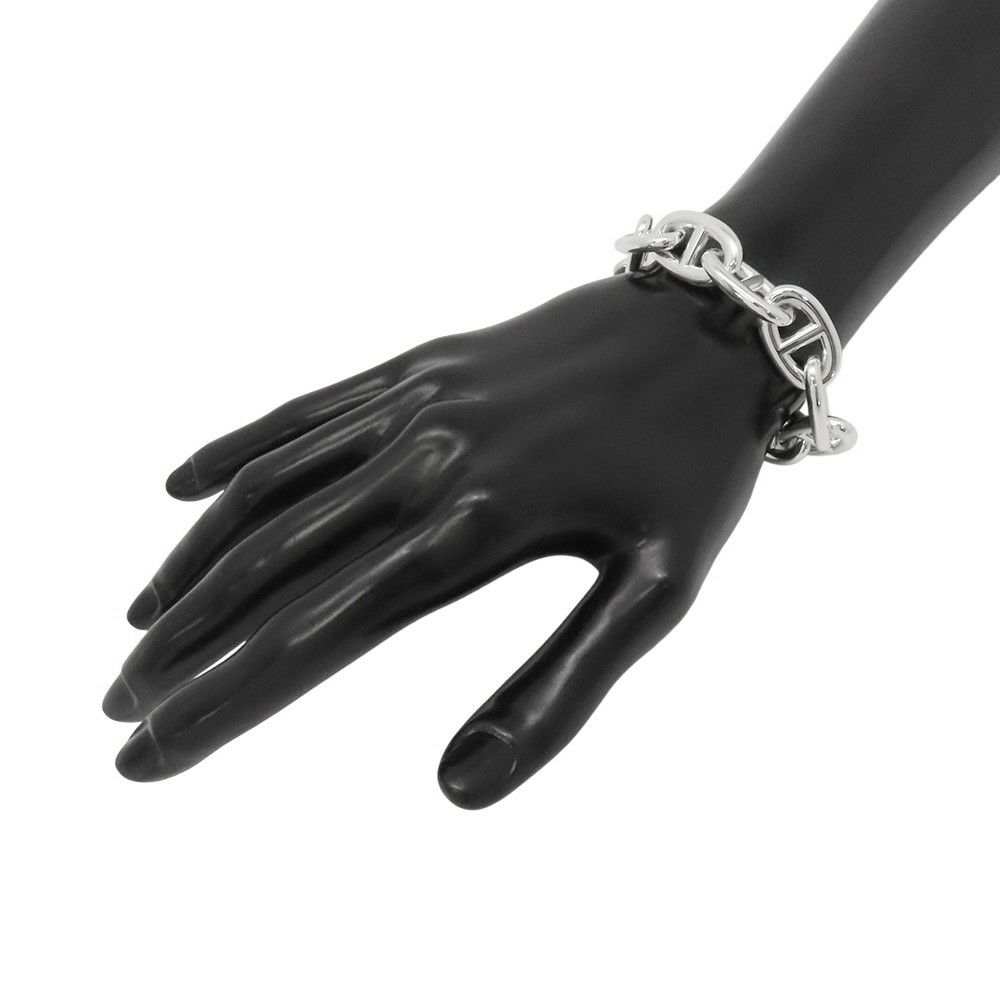 エルメス ブレスレット シェーヌダンクルTGM 9コマ SV925シルバー HERMES ジュエリー