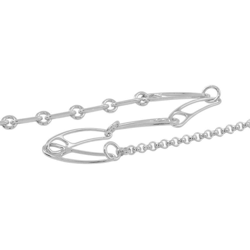 エルメス ネックレス シェーヌダンクル パンク Punk ネックレス SV925シルバー HERMES ジュエリー