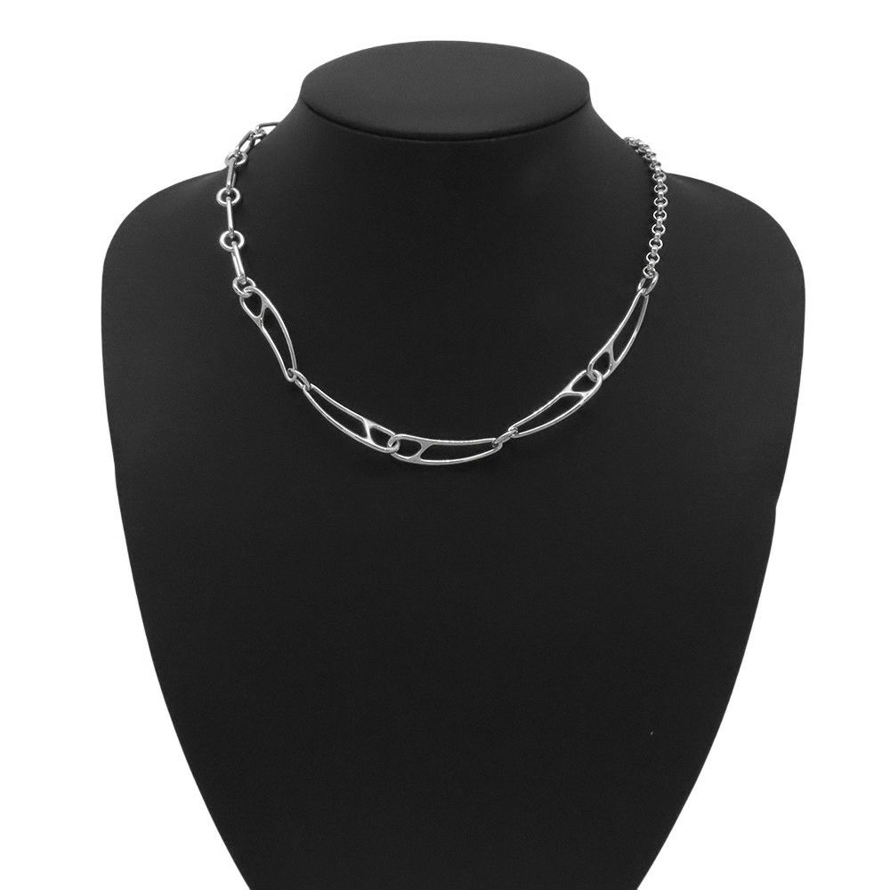 エルメス ネックレス シェーヌダンクル パンク Punk ネックレス SV925シルバー HERMES ジュエリー