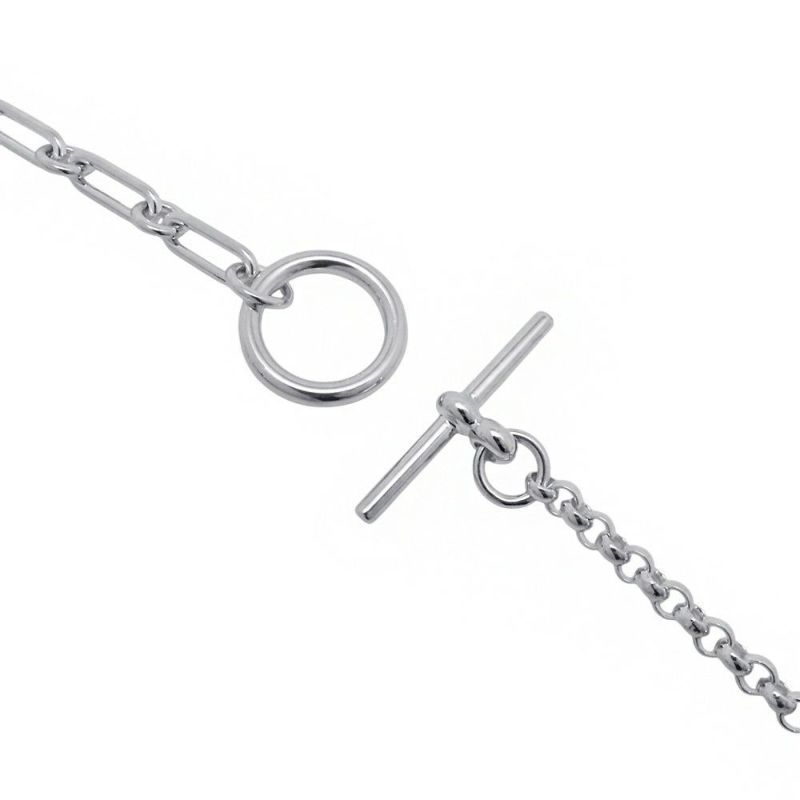 エルメス ネックレス シェーヌダンクル パンク Punk ネックレス SV925シルバー HERMES ジュエリー