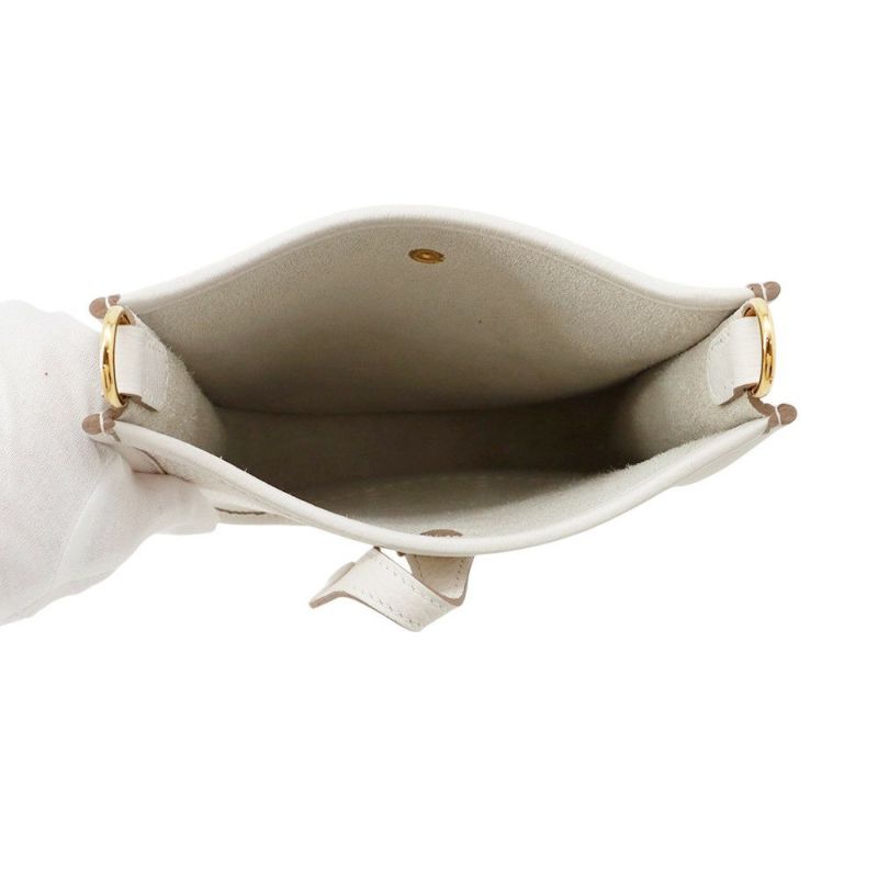 エルメス ショルダーバッグ エブリンTPM 111cm グリスペール/ゴールド金具 トリヨンクレマンス W刻印