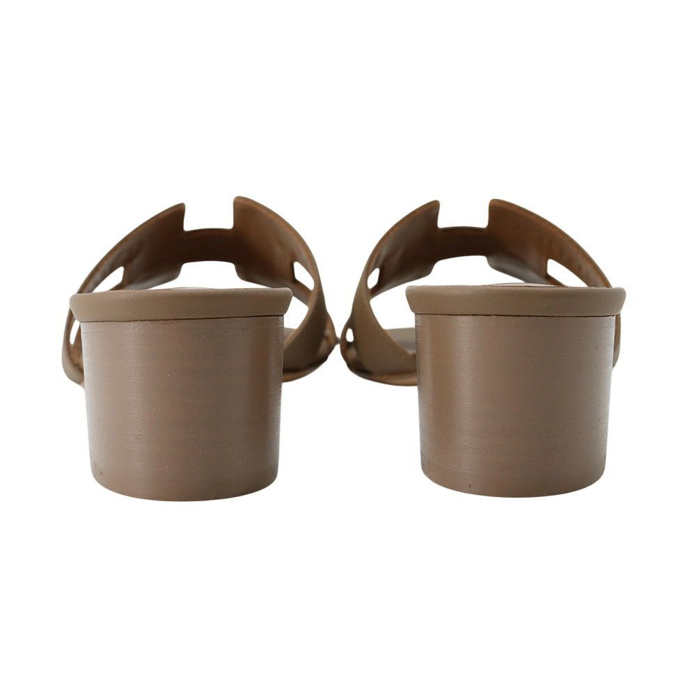 エルメス サンダル オアジス Oasis レザー レディースサイズ36 1/2 HERMES 靴