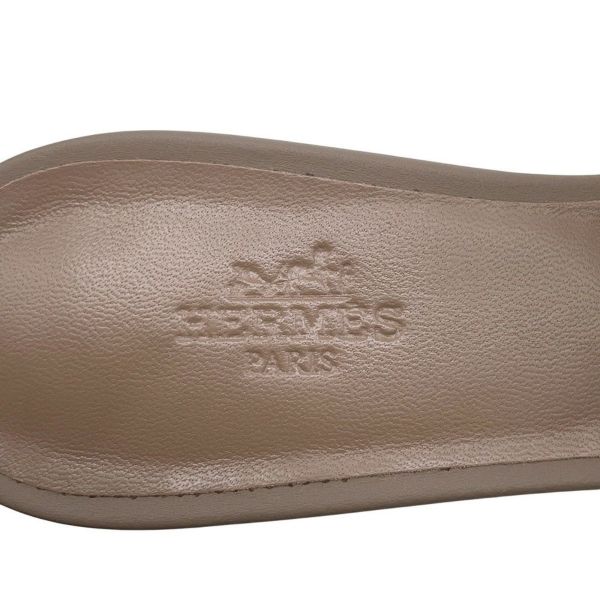 エルメス サンダル オアジス Oasis レザー レディースサイズ36 1/2 HERMES 靴