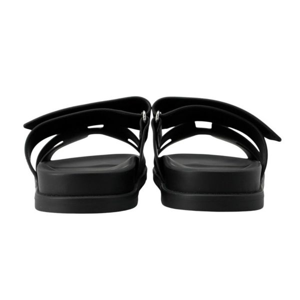 エルメス サンダル シプレ カーフレザー レディースサイズ38 HERMES 靴 黒