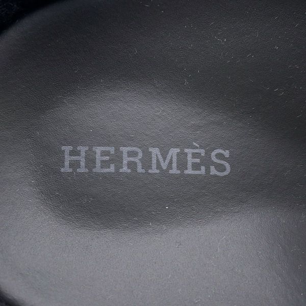 エルメス サンダル シプレ カーフレザー レディースサイズ38 HERMES 靴 黒