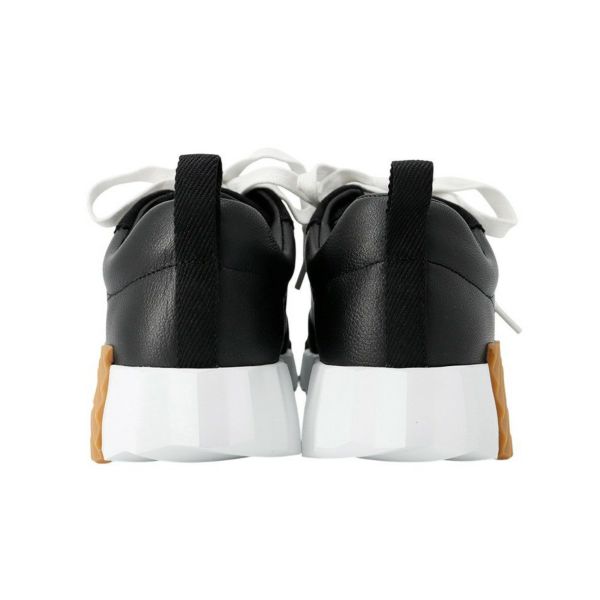 エルメス スニーカー バウンシング レザー レディースサイズ36.5 HERMES 靴 黒