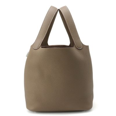 HERMES ピコタンロック MM ヴェールマングローブ トートバッグ エルメス ピコタンロック PM ヴェールマングローブ トリヨン