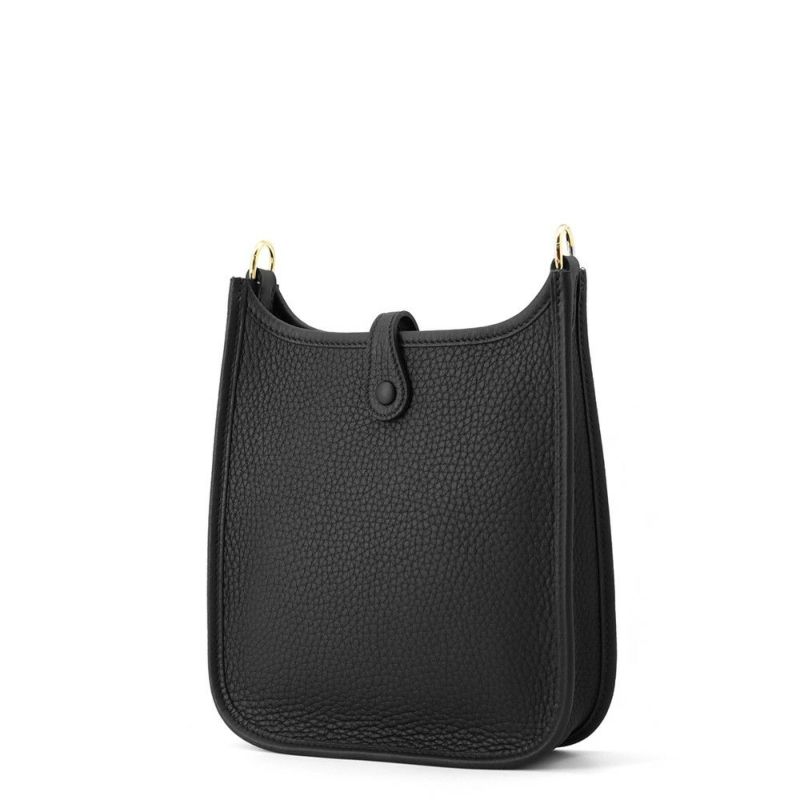 エルメス ショルダーバッグ エブリンTPM 111cm ブラック/ゴールド金具 トリヨンクレマンス K刻印 黒