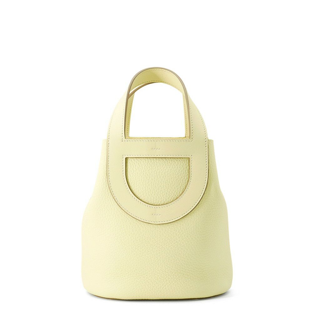 エルメス トートバッグ インザループ 18 ジョーヌミルトン/シルバー金具 トリヨンクレマンス/スイフト W刻印