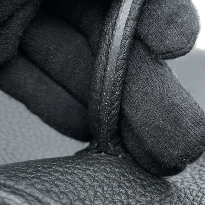 エルメス トートバッグ ガーデンパーティPM ブラック/シルバー金具 ネゴンダ D刻印 HERMES Garden Party 黒