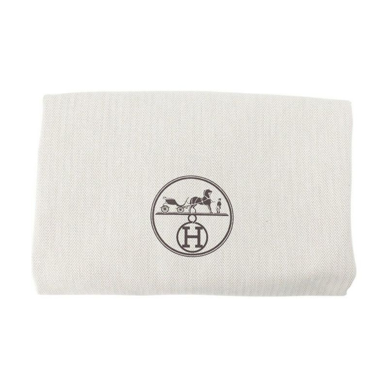 エルメス トートバッグ ガーデンパーティPM ブラック/シルバー金具 ネゴンダ D刻印 HERMES Garden Party 黒