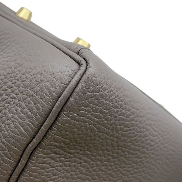 エルメス ハンドバッグ ケリー28 内縫い エタン/ゴールド金具 トゴ U刻印 HERMES Kelly 2wayバッグ