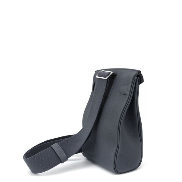 エルメス ボディバッグ ケリー アッカドPM グリミスティ/シルバー金具 トゴ W刻印 メンズ