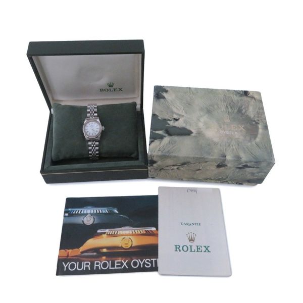 ロレックス デイトジャスト SS/K18WGホワイトゴールド R番 67194 ROLEX 腕時計 白文字盤