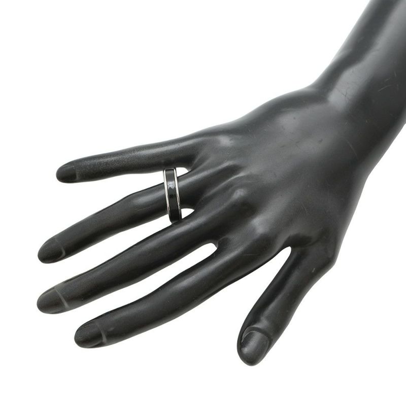 エルメス リング ユニ PM Hディアマン サイズT59 HERMES 指輪 黒