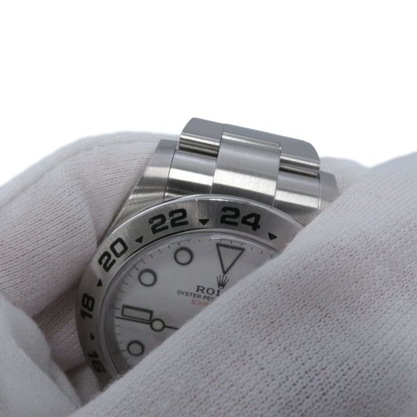 ロレックス エクスプローラー2 ランダムシリアル ルーレット 216570 ROLEX 腕時計 ウォッチ 白文字盤