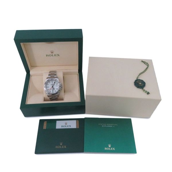 ロレックス エクスプローラー2 ランダムシリアル ルーレット 216570 ROLEX 腕時計 ウォッチ 白文字盤