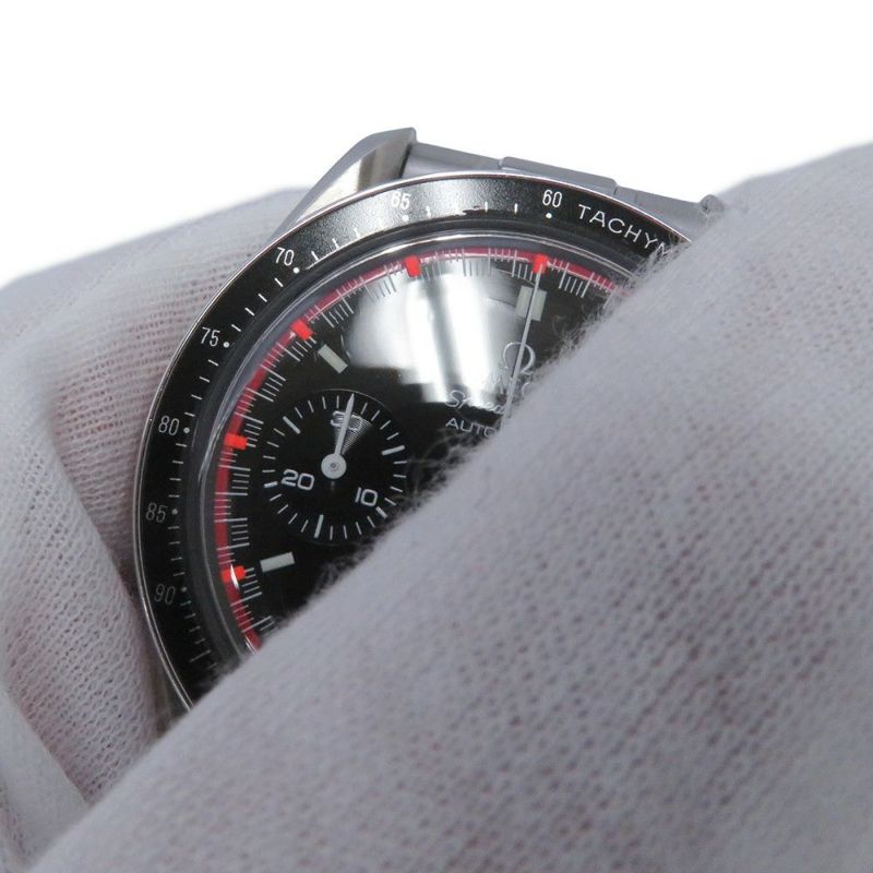 オメガ スピードマスター レーシング ミハエル・シューマッハ 世界限定6000本 3518.50 OMEGA 腕時計 黒文字盤