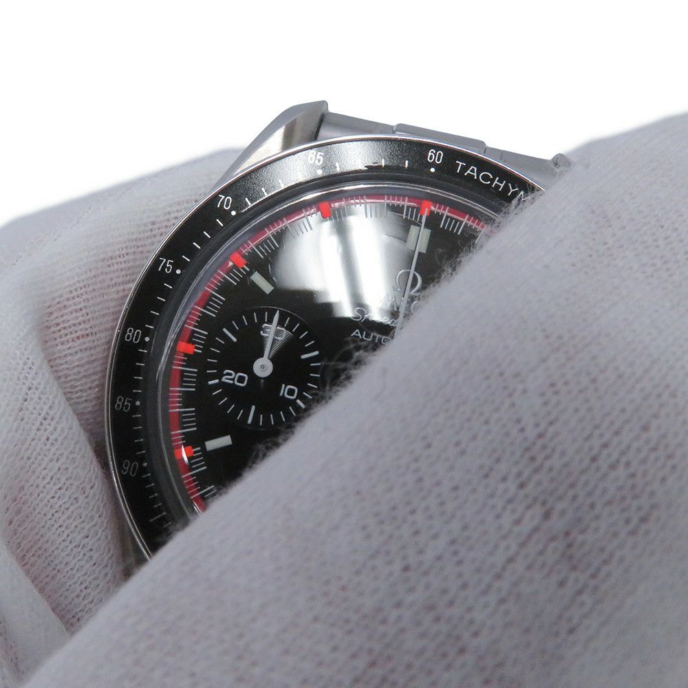 オメガ スピードマスター レーシング ミハエル・シューマッハ 世界限定6000本 3518.50 OMEGA 腕時計 黒文字盤