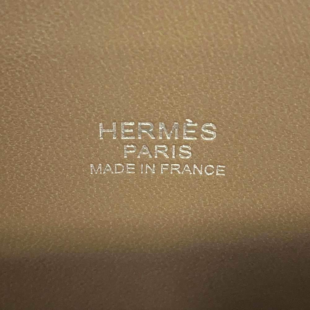 エルメス ハンドバッグ ボリード27 エトゥープ/シルバー金具 ヴォーエプソン D刻印 2wayショルダー