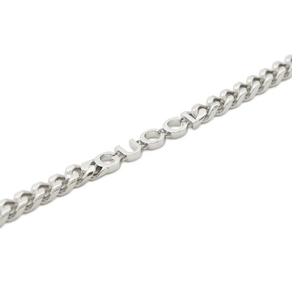 グッチ ブレスレット アイコン スクリプト チェーン サイズM 796655 GUCCI アクセサリー