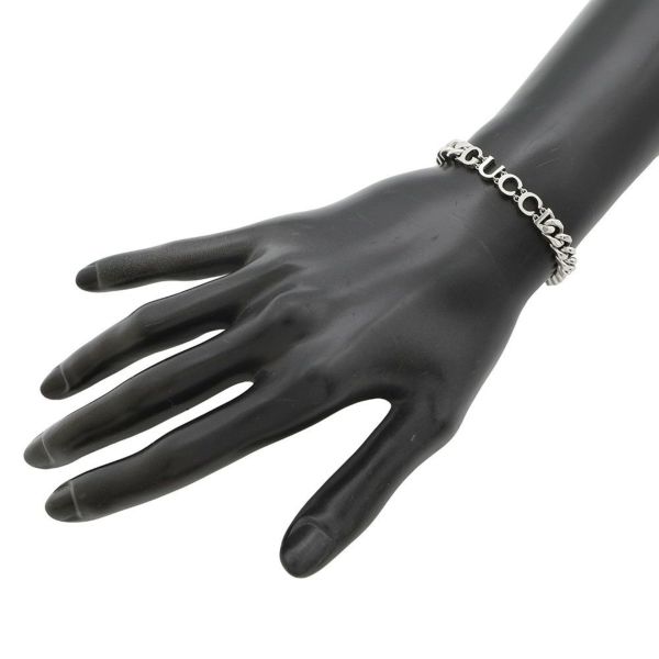 グッチ ブレスレット アイコン スクリプト チェーン サイズM 796655 GUCCI アクセサリー