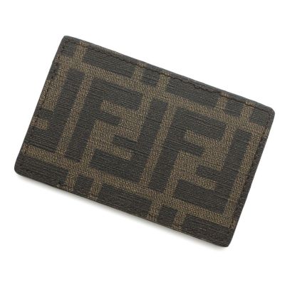 未使用★極美品★FENDI フェンディ ズッカ柄 カードケース FENDI - フェンディ カードケース ヴィンテージ ズッカの通販 by