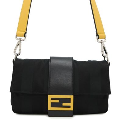 フェンディ ショルダーバッグ ペカン バゲット ナイロン 7VA472