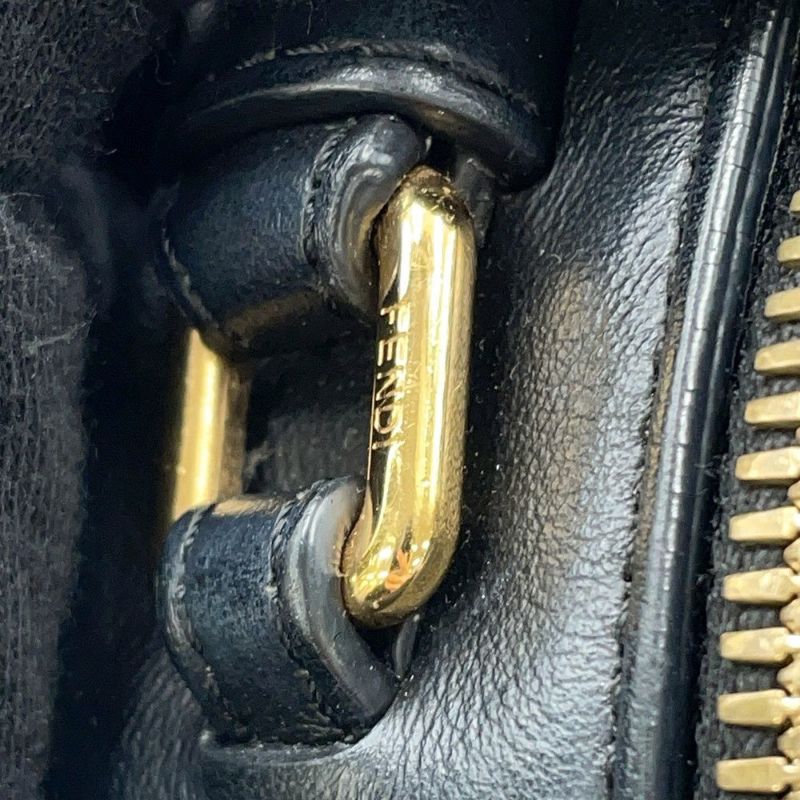 フェンディ ショルダーバッグ オーロック カメラケース レザー 8BS058 FENDI 黒